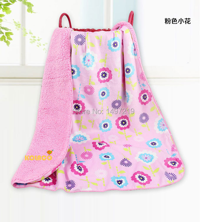 PH085 pink soft blanket for baby (1)