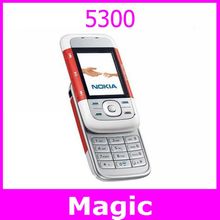 original unlocked Nokia 5300 cell phones 1.3mp camera Bluetooth free shipping