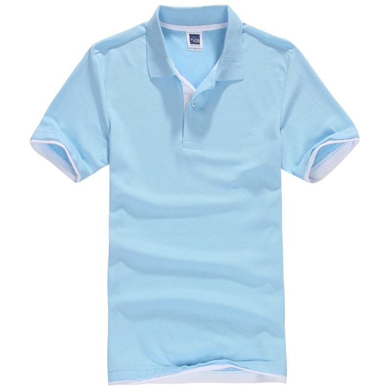 Image of Brand New Men's Polo Shirt Men Cotton Short Sleeve shirt sports jerseys golf tennis Plus Size XS - 3XL camisa Polos homme