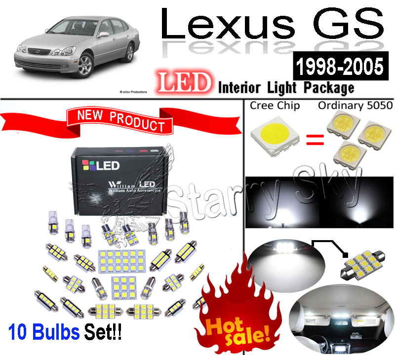 10            lexus gs 1998 - 2005