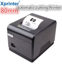 printer High quality 80mm thermal receipt Small ticket barcode printer Q200 automatic cutting system supports Windows Linux