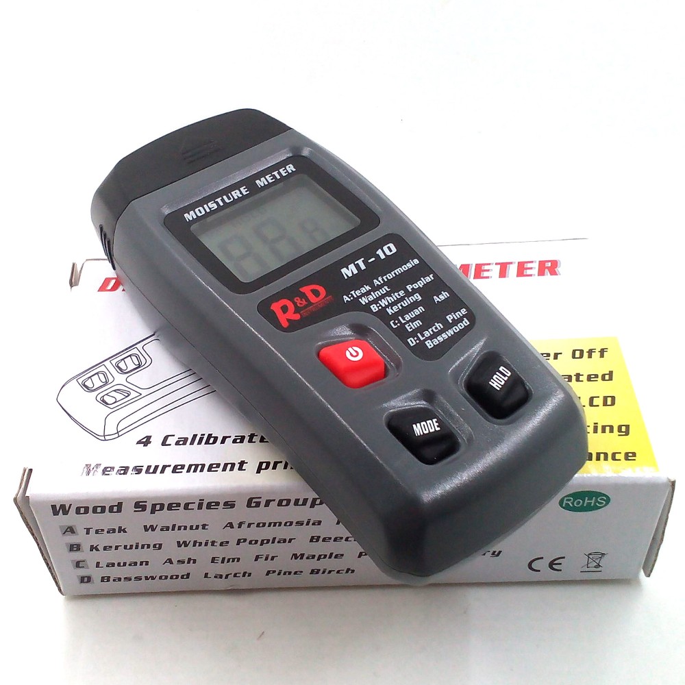 Wood moisture meter paper cardboard timber humidity meter wood hygrometer moisture analyzer vochtmeter damp meter Range:0~99.9%