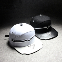 2015 New Snapback Chipping Irregular Leather Couple Black White Baseball Cap Hip Hop Hats Strapback Cap Bone Gorro For Men Women