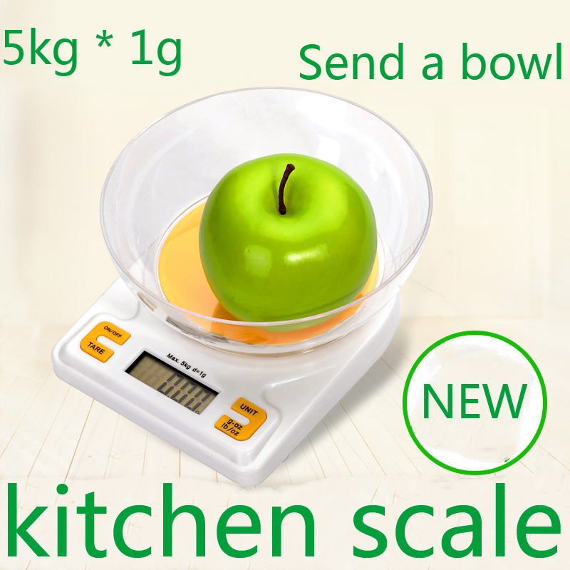 Electronic kitchen scale household scale mini baki...