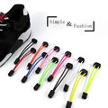 New Elastic No Tie Locking Shoelaces Running Athletic Sneaks Shoelaces 4 Colors