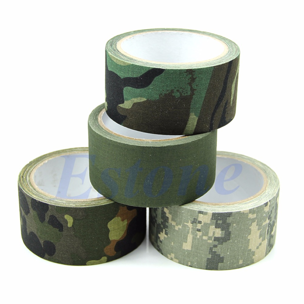 Army Camo Wrap Rifle Gun Shooting Hunting Camouflage Stealth Webbing Tape