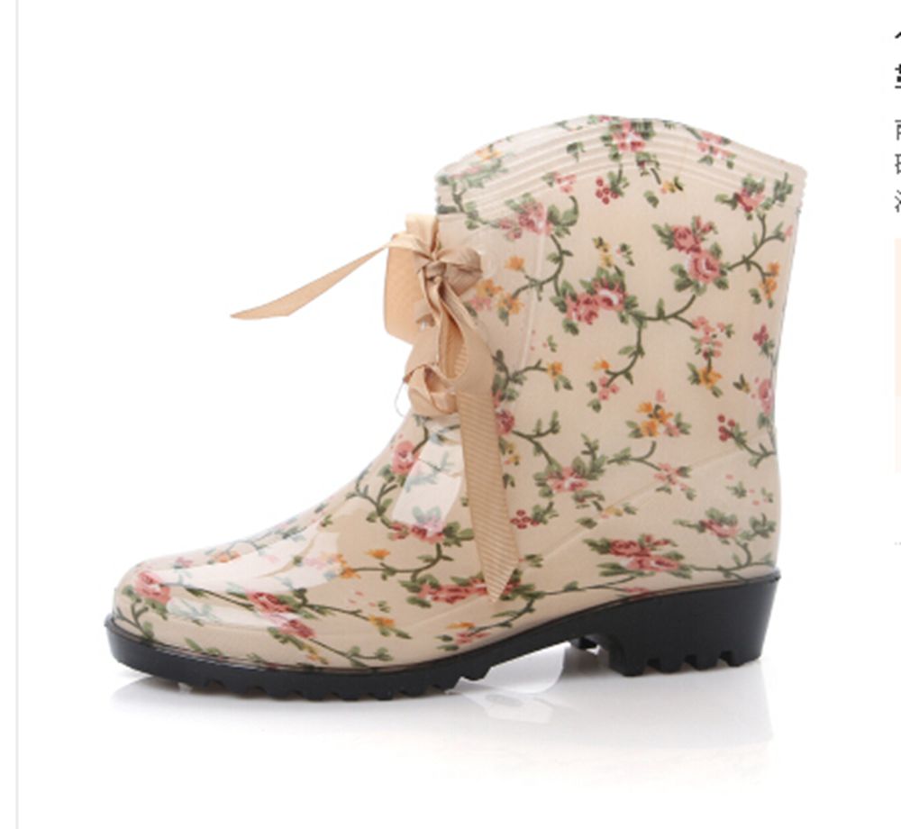 Water Shoes Clear Rainboots Woman Rain Boots Boot Tall Fashion Women