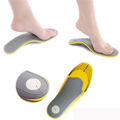 Pair 3D Premium Comfortable Orthotic Shoes Insoles Inserts High Arch Support Pad for women men