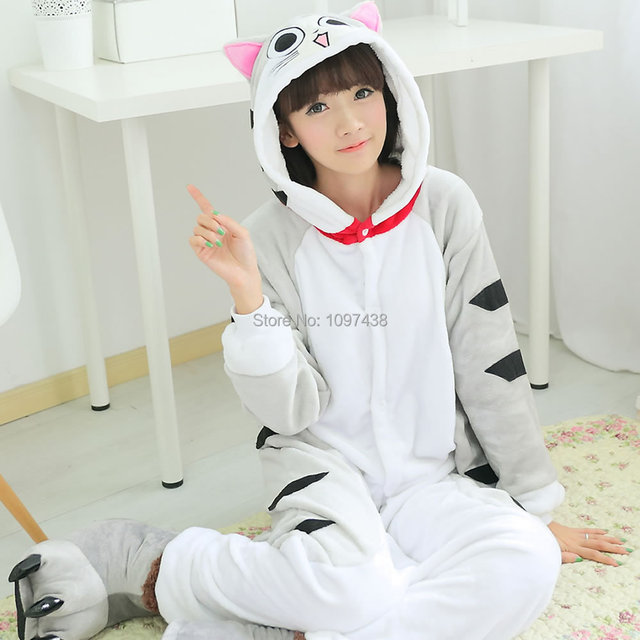 Anime Cheese Cat pokemon onesie animal primark pajamas winter cute