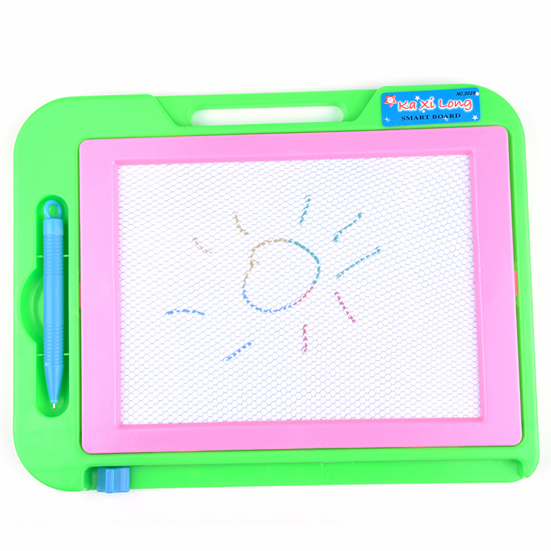 Details about   Kids Magnetic Plastic Drawing Board Projector Painting Educational Tool 