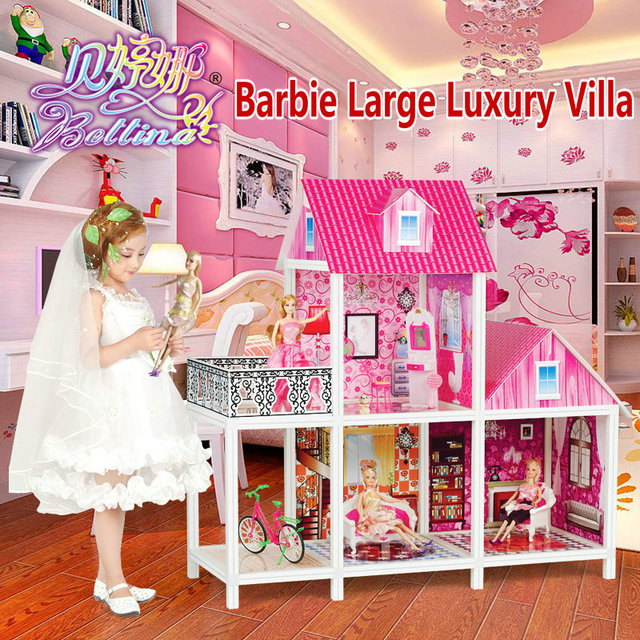 barbie doll house big size