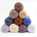 wholesale 5balls lot 100g ball natural soft silk milk cotton yarn thick yarn for knitting baby