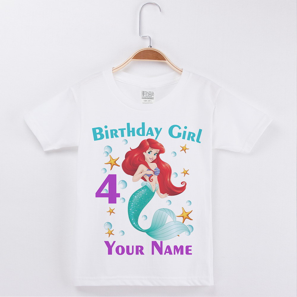 camisas para cumpleaños de niña