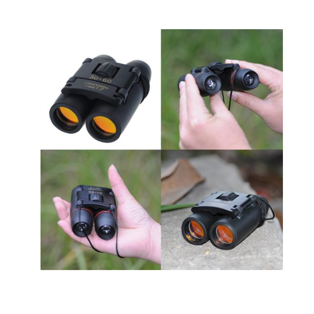 Compact Hiking Binoculars Opera Glasses Day night 30x60 15x Zoom with Case YMT B01