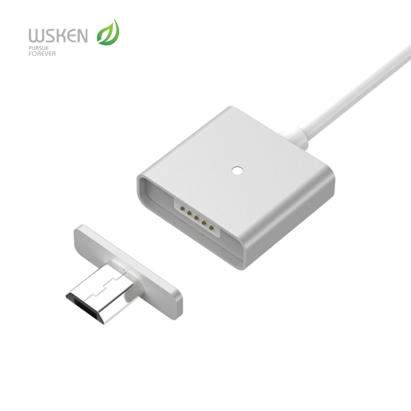 Image of Original WSKEN Magnetic 2A Micro USB Charger Data Cable For Samsung LG HUAWEI Google Moto HTC XIAOMI Magnet Quick Charging