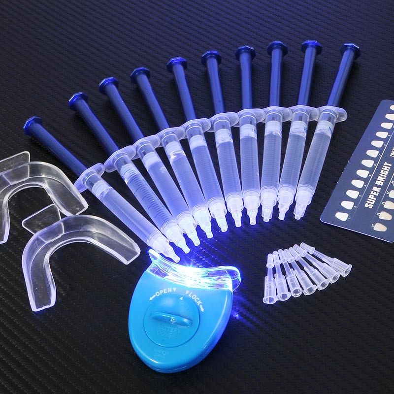 Image of New Dental Equipment Teeth Whitening 44% Peroxide Dental Bleaching System Oral Gel Kit Tooth Whitener LH7