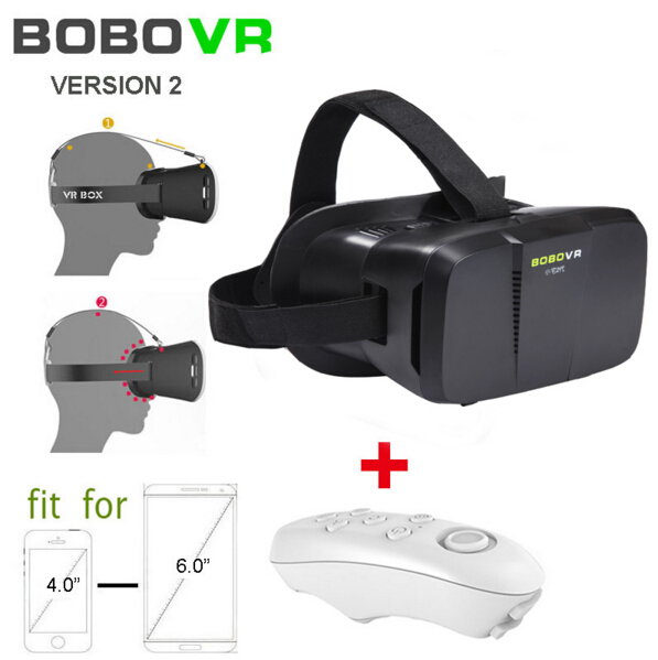 Google Cardboard BOBOVR version 2.0 Virtual Reality 3D Smart Glasses Headmount +