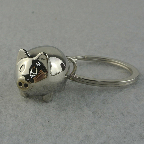1Pc Lovely Mini Pig Keychain Keyring Keyfob Cute Gift Ring Charm Decoration