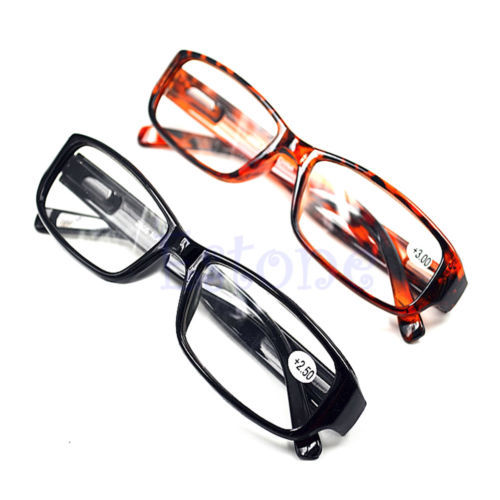 Image of Free Shipping Comfy Reading Glasses Presbyopia 1.0 1.5 2.0 2.5 3.0 Diopter Black Brown New