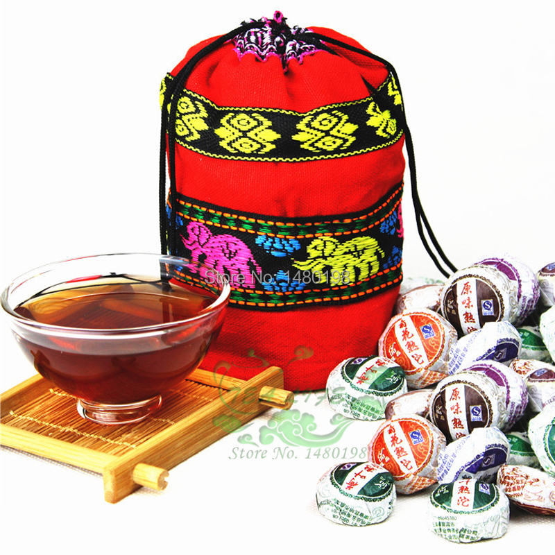 10 Kinds Flavor Pu er Pu erh Tea Chinese Mini Yunnan Puer Tea Food Buy Direct