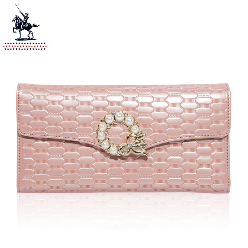 new fashion 2014 Paul knight wallet female long design  women's wallet women's pearl clutch  clutch purses money clip