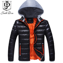 2014 men’s casual men’s jackets men’s winter coat jacket down cotton hooded jacket coat thick coat man men hot free shipping