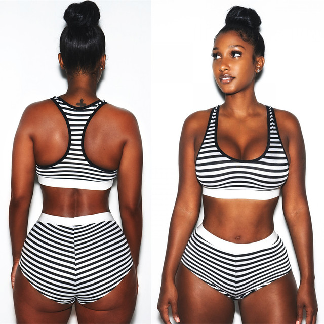 2016 Мода Лето Стиль Полосатый Bodycon Женщины Комбинезоны 2 Шт. Набор Клуб Playsuit Детский Комбинезон Сексуальный Комбинезон