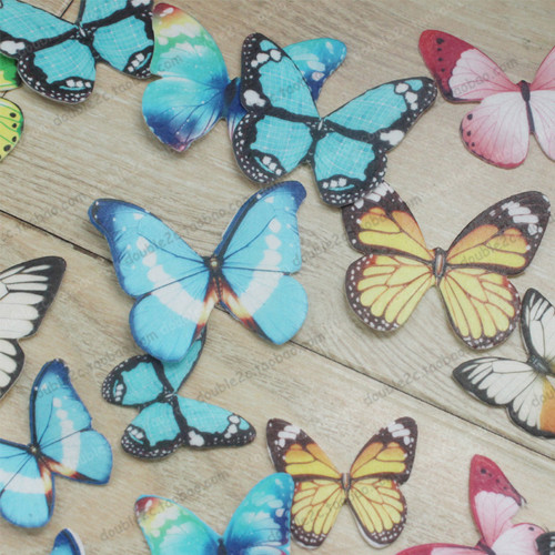 Aliexpress.com : Buy Edible butterflies for cake,34pcs 3D ...