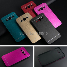 Luxury Brushed Metal Aluminium material case For Samsung Galaxy Core 2 G355h phone case cover
