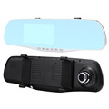 Car Rearview Mirror Camera HD 1080P Wide angle 140 degree Night Vision Anti collision Car Video