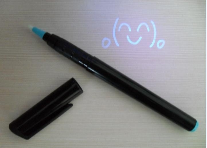 Invisible UV Marker Novelty for anti-counterfeiting use CH6004