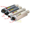 universal motorcycle exhaust stainless steel silencieux akrapovic 150cc performance exhaust pit bike muffler free shipping