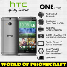 HTC ONE M7 801E 4G LTE Quad Core Phone 2G RAM 32G ROM 1920*1080 Full HD Android 4.3 Sense 5.5 UltraPixel Camera Mobile Phone