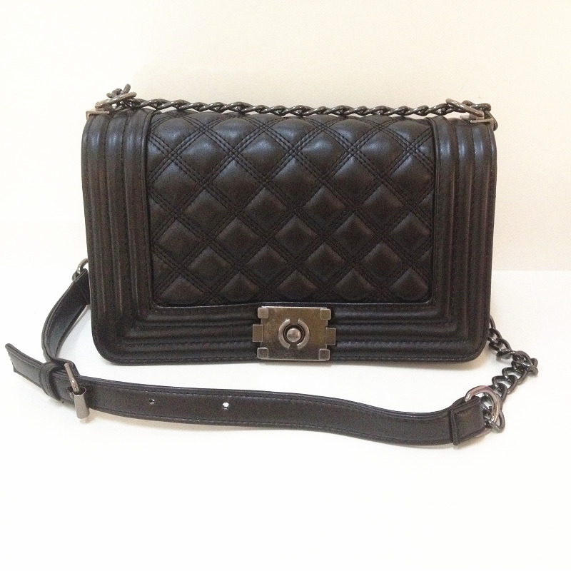 Diamond Lattice Fashion Women Bag Black Designer Handbags High Quality Lady Quilted Plaid Shoulder B