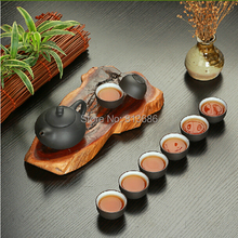 purple clay afternoon tea habitat heat-resistant teapot tray porcelain black tea set over eight-piece