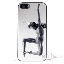 For iphone 4/4s 5/5s 5c SE 6/6s plus ipod touch 4/5/6 back skins mobile cellphone cases cover The Ballet Girl Cool woman