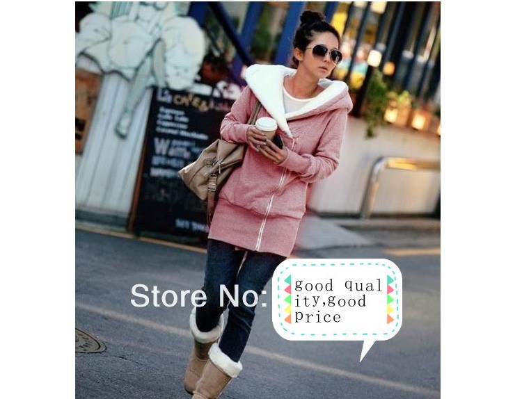 2015 New winter women jacket fashion zipper solid women\'s coat wholesale cheapest outwear casual chaquetas mujer JT99 (7)
