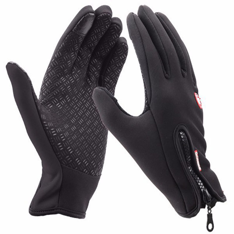 Image of Windstopper Outdoor Sports Snowboard Skiing Gloves Bike Cycling Gloves Windproof Winter Gloves Thermal Warm Touch Screen Gloves