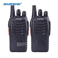 2pcs BaoFeng BF 888S UHF Rechargeable Walkie Talkies CB two Way Radio Communicator Portable Handheld Two
