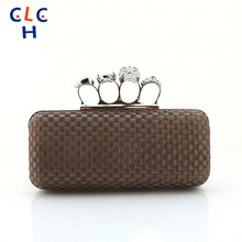 Knucklebox Wedding Handbag Party Prom Bag Diamond-Studded Evening Bag With A Diamond Day Clutch Female 2016 Ladies Handbag Auger