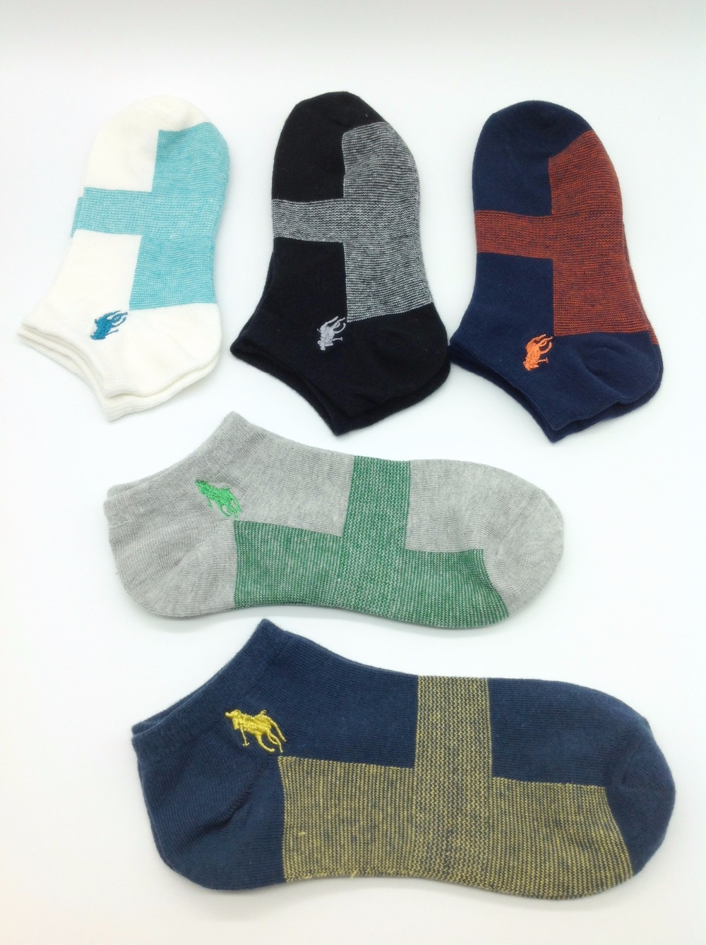 Image of New Arrival men Socks high quality Men's Polo Socks Brand Sport cotton Sock 5 color 10pieces=5pairs=lot,Free Shipping