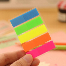 3PCS Colorful Post It Fluorescent Sticker Bookmark Marker Memo Flags Index Sticky Note Stationery Novelty