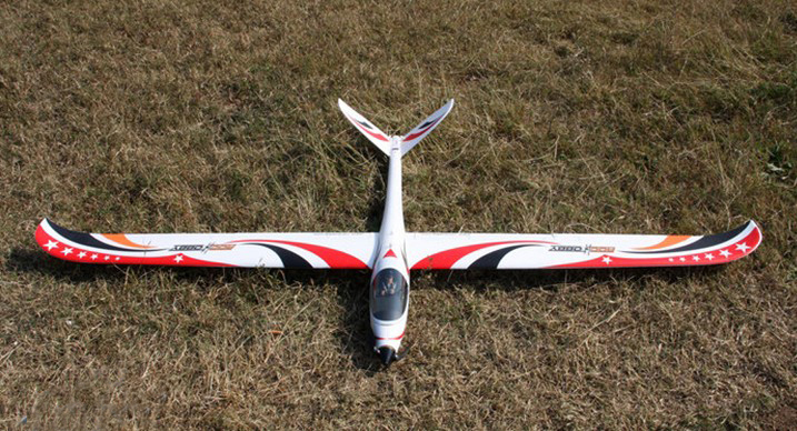 v tail rc plane