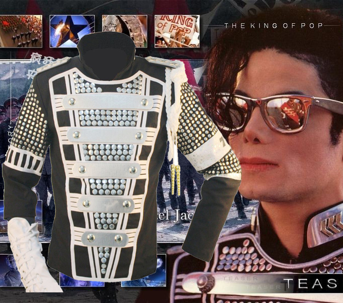 Buy MJ Michael Jackson classic clothing Germany Rivet