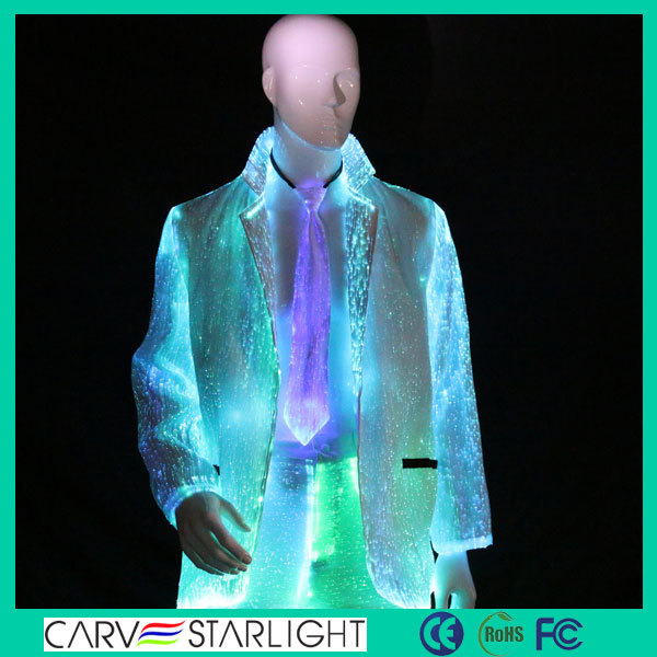 luminous green outfit