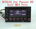 Car Radio RCN210 CD USB MP3 AUX Bluetooth Player For Golf MK4 Passat B5 Polo