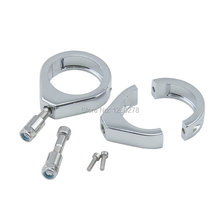 Motorcycle 39mm Chrome Fork Clamp Turn Signal Relocation Kit For Harley Sportster XL883 XLH883