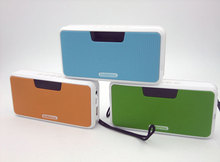 Wholesale Hot sell NEW E300 card Wireless Bluetooth Speaker Phone mini portable car stereo subwoofer WITH FM Radio 4pcs/lots