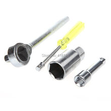 40 Pcs Socket Wrench Sleeve Combination Set Motorcycle Vehicle Repair Tool Kit 1 4 3 8