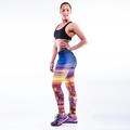 Free Shipping Women Sports Leggings Elastic Skinny Running Tights Women New 3D Print Yoga Pants Night